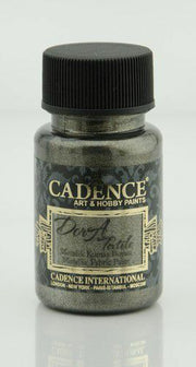 Cadence - Dora metallic - textiel verf - Antraciet - 50ml (1138 )