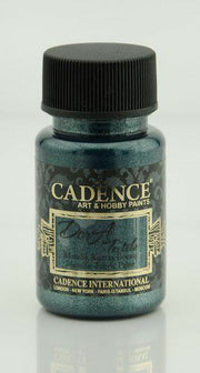 Cadence - Dora metallic - textiel verf - Petrolium - 50ml (1140)