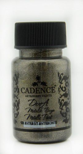 Cadence - Dora Acrylverf Metallic - Anthracite - 50ml - (0138)
