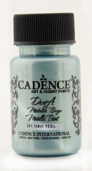 Cadence - Dora Acrylverf Metallic - Blue Green - 50ml - (0201)