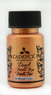 Cadence - Dora Acrylverf Metallic - Briljant gold - 50ml - (0121)