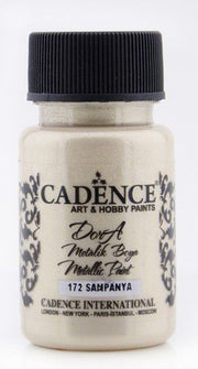 Cadence - Dora Acrylverf Metallic - Champaigne - 50ml - (0172)