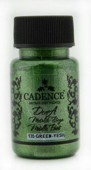 Cadence - Dora Acrylverf Metallic - Dora groen - 50ml - (0135)