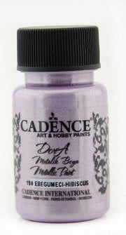 Cadence - Dora Acrylverf Metallic - Hibiscus - 50ml - (0190)