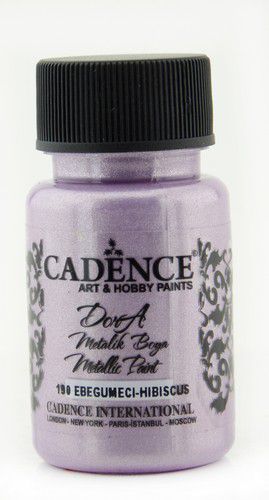 Cadence - Dora Acrylverf Metallic - Hibiscus - 50ml - (0190)