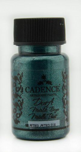 Cadence - Dora Acrylverf Metallic - Petrolium - 50ml - (0140)