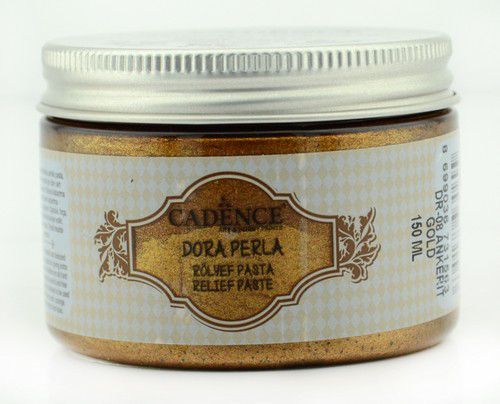 Cadence -Dora Perla Metallic - Relief Pasta - Ankerit Goud - 150ml (0008) *