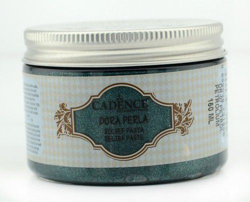 Cadence - Dora Perla Metallic Relief Pasta - Petrolium - 150ml (0007) - OPRUIMING