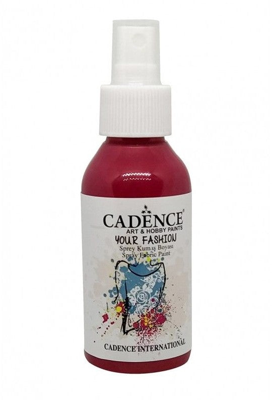 Cadence - Fashion Spray Fabric Paint - Dark Fuschia - 100 ml  (1123) *