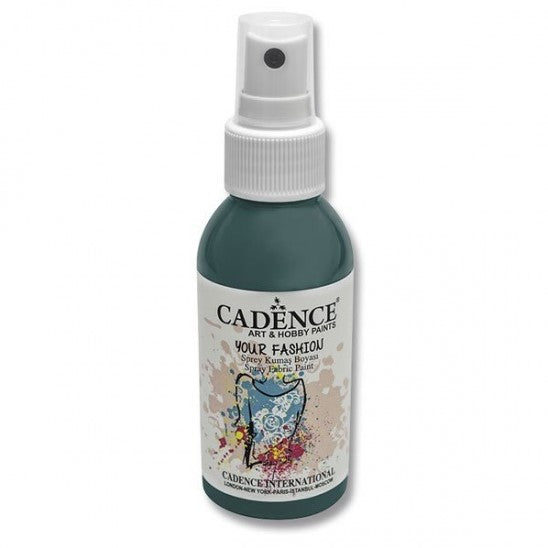 Cadence - Fashion Spray Fabric Paint - Groen - 100ml (1111) *