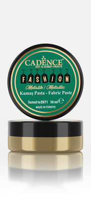 Cadence - Fashion Textiel - Metallic - Relief Pasta - Antiek Goud - 50 ml (0003) *