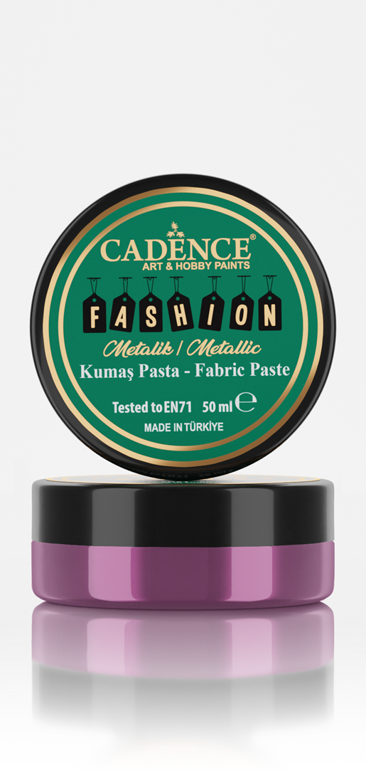 Cadence - Fashion Textiel - Metallic - Relief Pasta - Cyclaam - 50 ml (0006) *