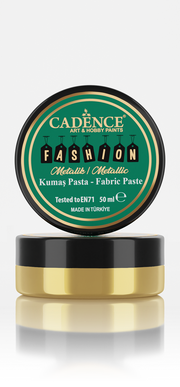 Cadence - Fashion Textiel - Metallic - Relief Pasta - Goud - 50 ml (0002) *