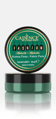 Cadence - Fashion Textiel - Metallic - Relief Pasta - Groen - 50 ml (0008) *