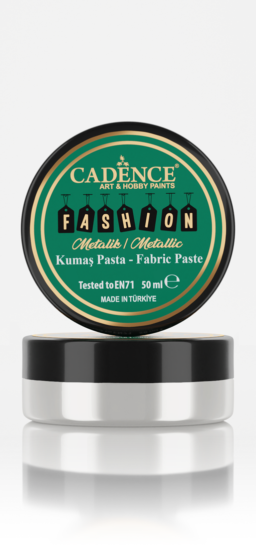 Cadence - Fashion Textiel - Metallic - Relief Pasta - Parelmoer - 50 ml (0001) *