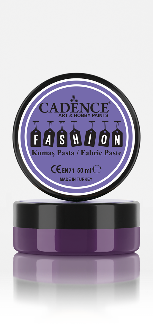 Cadence - Fashion Textiel - Relief Pasta - Aubergine - 50 ml (0006) *