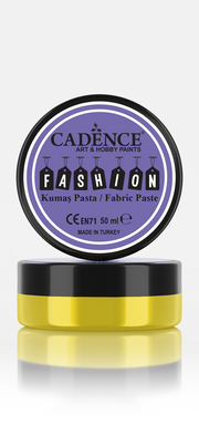 Cadence - Fashion Textiel - Relief Pasta - Citroengeel - 50 ml (0002) *