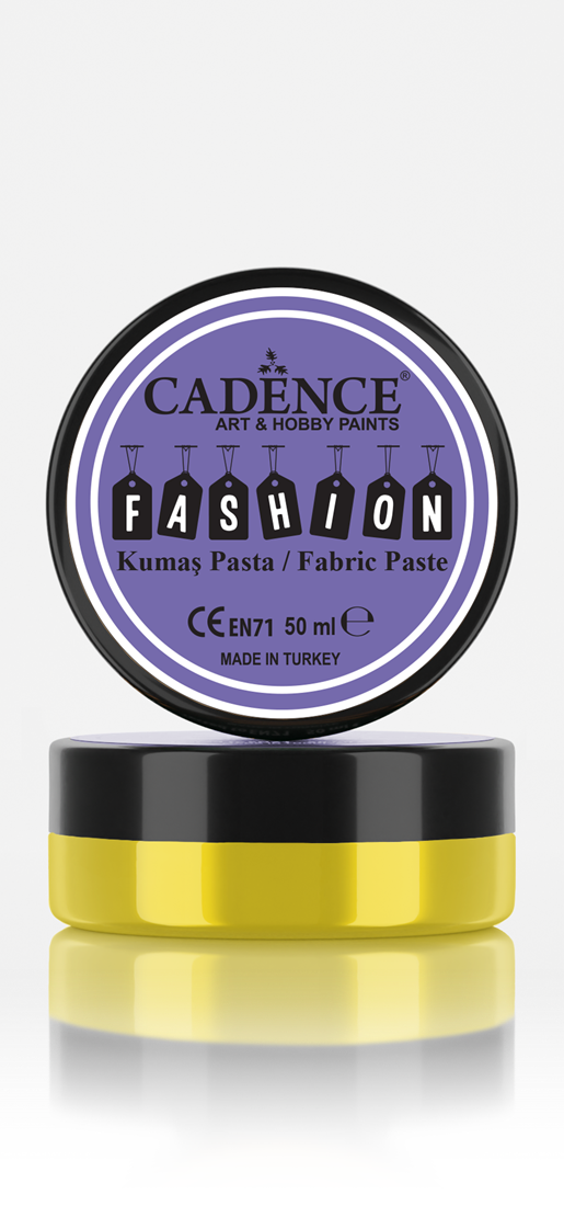 Cadence - Fashion Textiel - Relief Pasta - Citroengeel - 50 ml (0002) *
