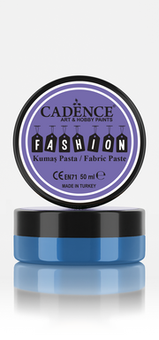 Cadence - Fashion Textiel - Relief Pasta - Koningsblauw - 50 ml (0009) *
