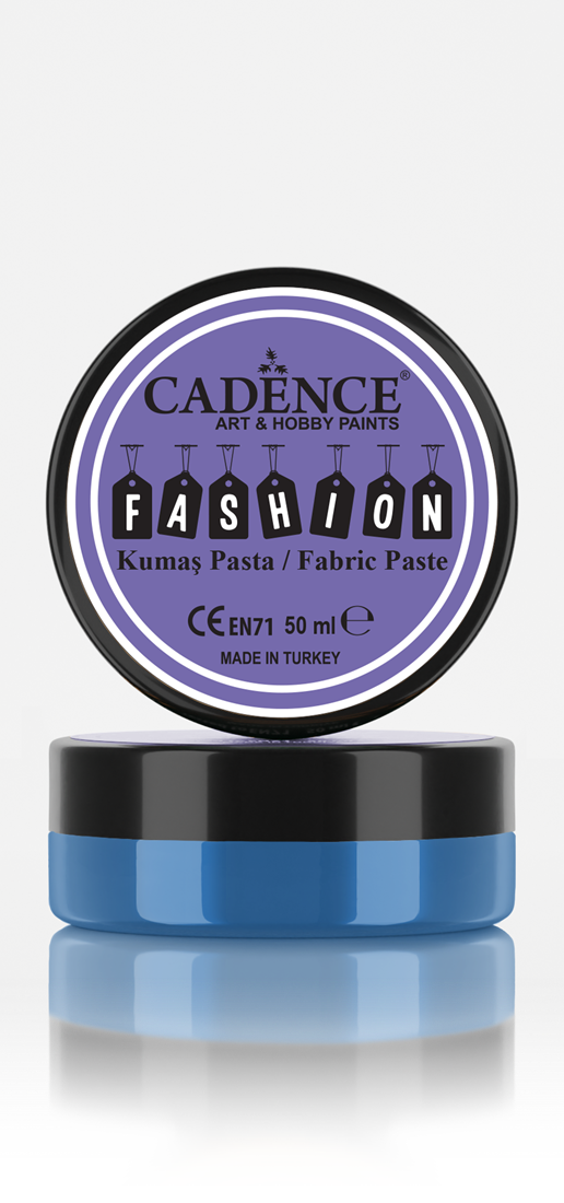 Cadence - Fashion Textiel - Relief Pasta - Koningsblauw - 50 ml (0009) *