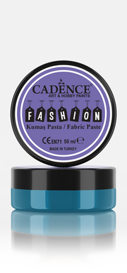 Cadence - Fashion Textiel - Relief Pasta - Turquoise - 50 ml (0010) *