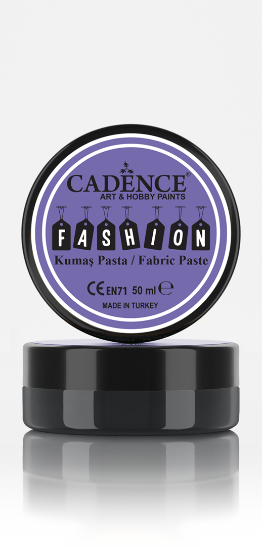 Cadence - Fashion Textiel - Relief Pasta - Zwart - 50 ml (0012) *