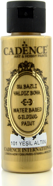 Cadence - Gilding - Metallic acrylverf - Groen goud - 70ml (0101)  *