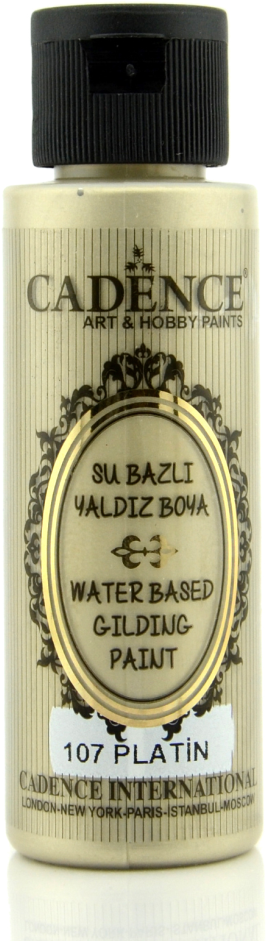 Cadence - Gilding - Metallic acrylverf - Platina - 70ml (0107) *