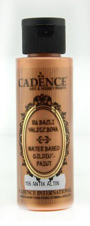 Cadence - Gilding - Metallic acrylverf - Antiek Goud - 70ml (0106) *