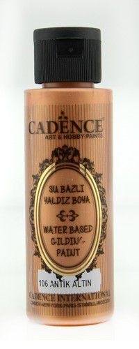 Cadence - Gilding - Metallic acrylverf - Antiek Goud - 70ml (0106) *