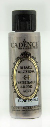 Cadence - Gilding-  Metallic acrylverf - Antiek zilver - 70ml (0113) *