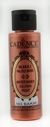 Cadence - Gilding - Metallic acrylverf - Koper - 70ml (0103) *