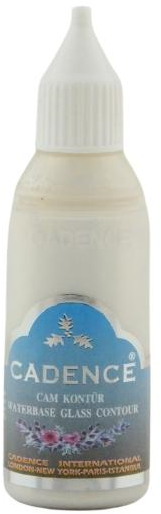 Cadence - Glas- en Porseleinverf - Contour - Transparant - 45 ml (0196) *
