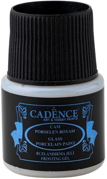 Cadence - Glas- en Porseleinverf - Frosting Gel - Ice - 45 ml (0040) *