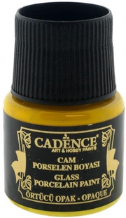 Cadence Glas- en Porseleinverf Opaque 45 ml Citroengeel (01 049 0755 0045) *