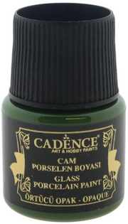 Cadence - Glas- en Porseleinverf - Opaque - Groen - 45 ml (01 049 0048 0045) *