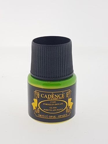 Cadence - Glas- en Porseleinverf - Opaque - Kiwi Green - 45 ml (0290) *