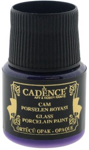 Cadence - Glas- en Porseleinverf - Opaque - Paars - 45 ml (0044) *