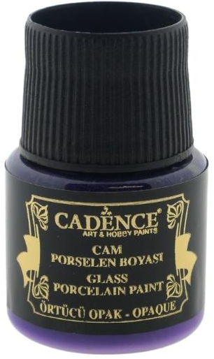 Cadence - Glas- en Porseleinverf - Opaque - Paars - 45 ml (0044) *