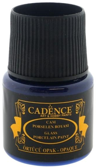 Cadence Glas- en Porseleinverf Opaque 45 ml Ultramarijn Blauw (01 049 0253 0045) *