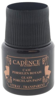 Cadence - Glas & Porseleinverf - Vitrail - Rood - 45 ml (0004) *