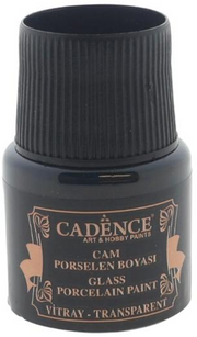 Cadence - Glas & Porseleinverf - Vitrail - Turquoise - 45 ml (0009) *