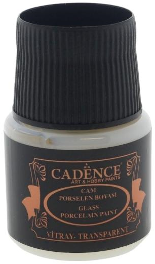 Cadence - Glas- en Porseleinverf - Vitrail - Vernis voor Glas - Transparant - 45 ml (0000) *