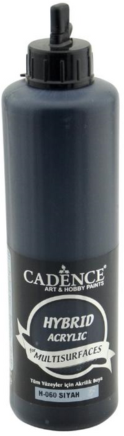 Cadence - Hybride acrylverf - Black - 500 ml (0060)