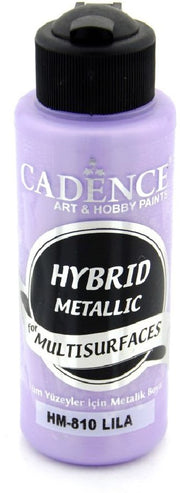 Cadence - Hybride Acrylverf - Metallic - Lila - 120 ml (HM-810)