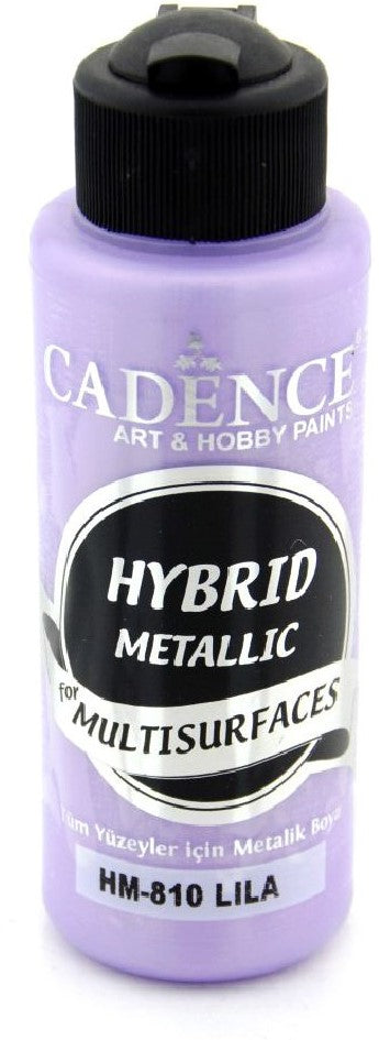 Cadence - Hybride Acrylverf - Metallic - Lila - 120 ml (HM-810)