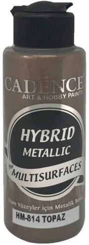 Cadence - Hybride Acrylverf - Metallic - Topaz - 120 ml (HM-814)