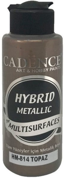 Cadence - Hybride Acrylverf - Metallic - Topaz - 120 ml (HM-814)