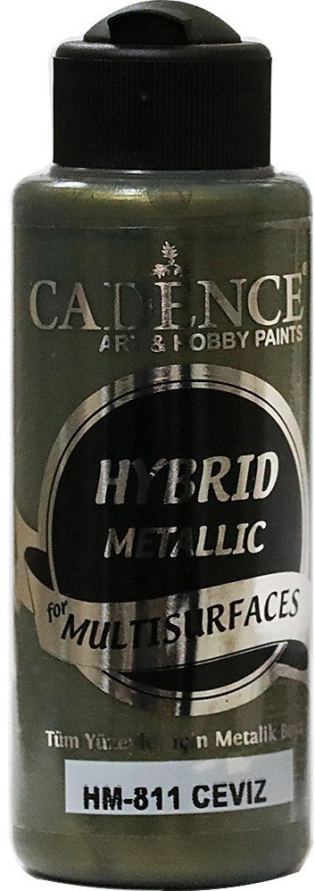Cadence - Hybride Acrylverf - Metallic - Walnut - 120 ml (HM-811)