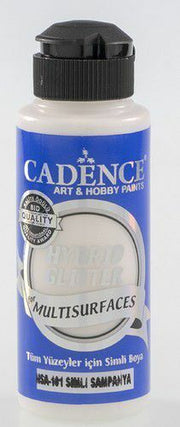 Cadence - Hybride acrylverf - Glitter - Champaigne - 120 ml (HSA-101)